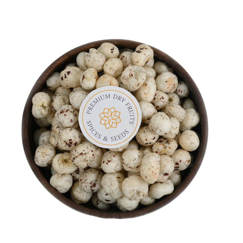 Fox Nuts Salt & Pepper Spiced Check Best quality fox nuts flavors @ www.houseofrasda.com