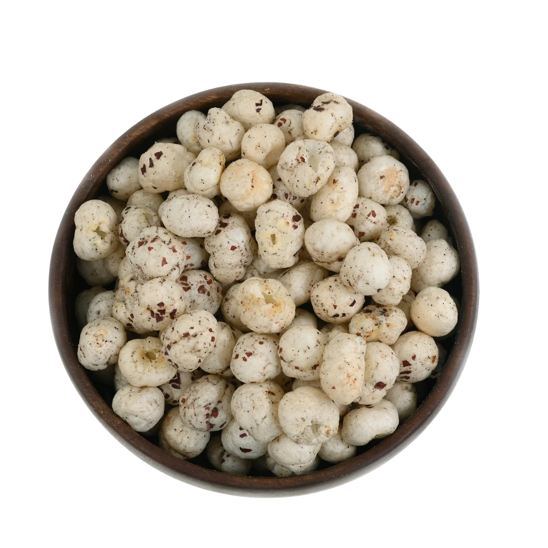 Spiced Salt & Pepper Makhana Fox Nuts – Crunchy Roasted Superfood Snack