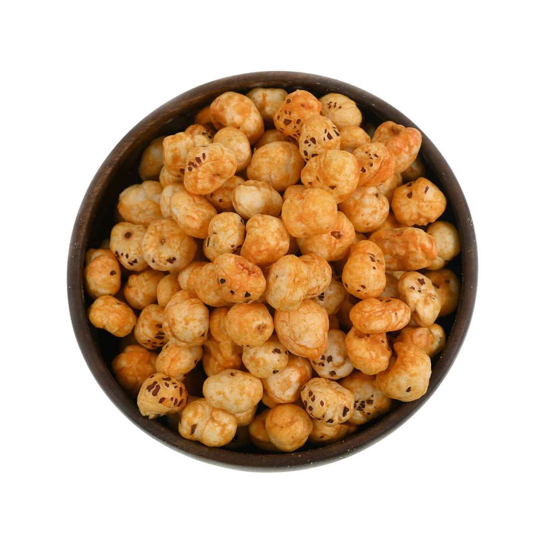 Premium Tangy Tomato Flavored Fox Nuts or Makhana – Tasty Low Calorie Snack