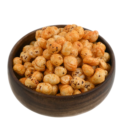Spicy Tangy Tomato Makhana or Fox Nuts Crunchy Roasted Superfood Snack
