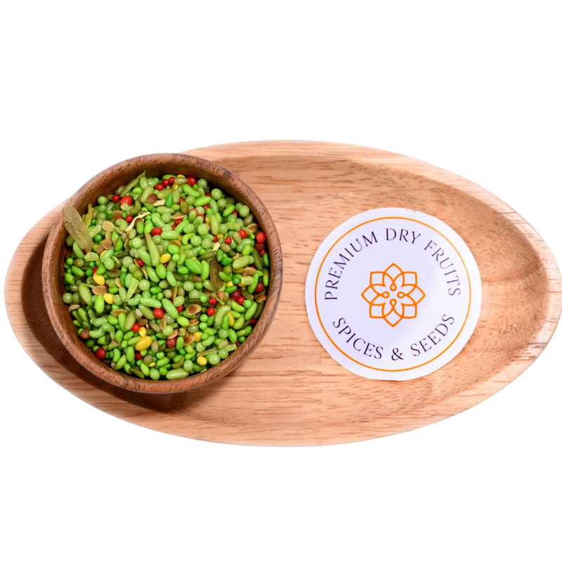 Green Mix Mouth Freshener offers a cooling and refreshing taste after meals.