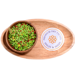 Green Mix Mouth Freshener offers a cooling and refreshing taste after meals.