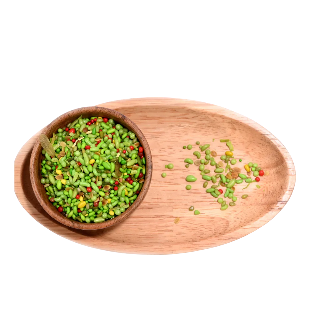 Green Mix Mouth Freshener is a colorful and aromatic treat enjoyed as a daily mouth freshener.