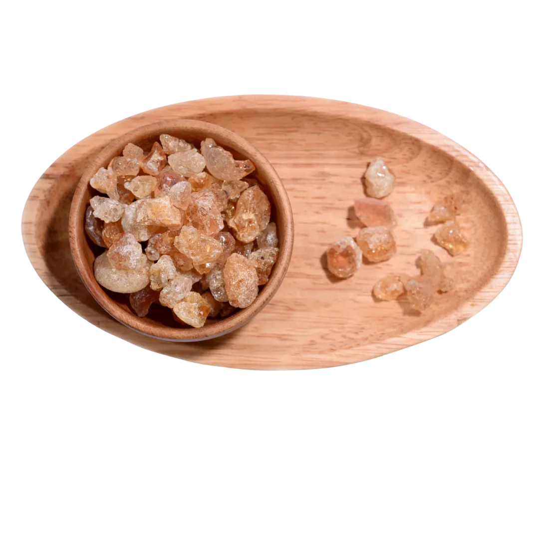 Gum or Gaundh provides a natural ingredient used in laddoos, sweets, and Ayurvedic remedies.