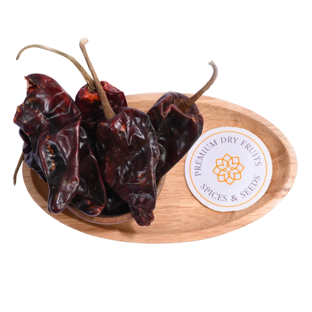 Kashmiri Chilli offers a rich color and subtle heat perfect for curries and marinades.