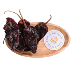 Kashmiri Chilli offers a rich color and subtle heat perfect for curries and marinades.