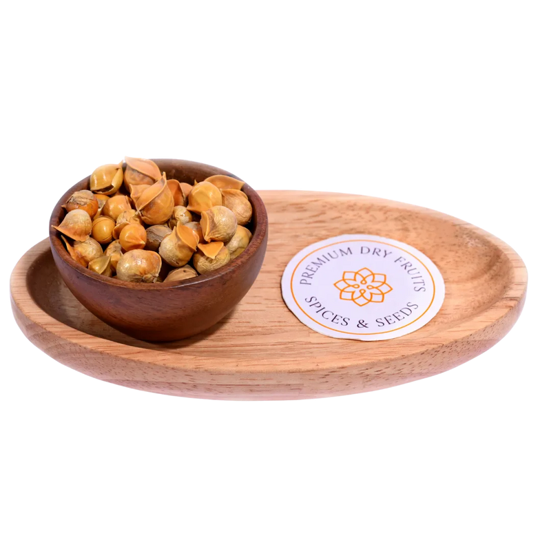 Premium Kashmiri Garlic Single Clove Lahsun in a wooden bowl, showcasing its distinct single-bulb cloves and rich aroma.