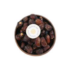 Rasda's Khudri Dates are sourced from Saudi Arabia.