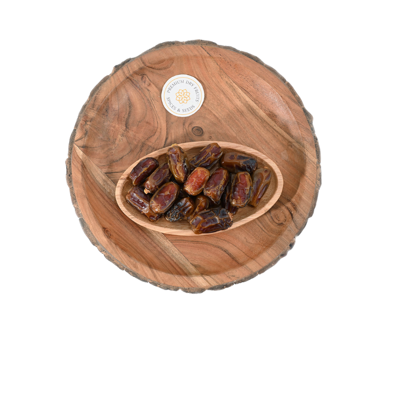 Looking for a sweet and savory snack that will keep you satisfied? Look no further than Mashrooq Dates