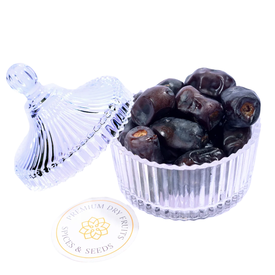 Mazafati Dates in Bowl Premium Quality Iranian Fresh Dates Healthy Snack Option