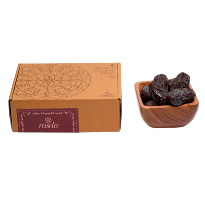 Medjoul Dates Box Palestine Premium Large rich caramel flavor soft delicious natural dates