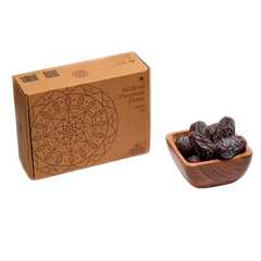 Medjoul dates are a type of premium, natural date known for their large size 500 grams
