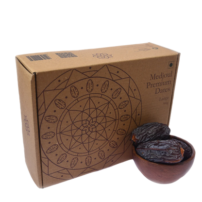 Premium Large Medjoul Dates from Palestine hand-picked natural dry fruits in gift box
