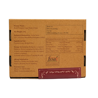 Premium Palestine Medjoul Dates Box Large rich taste natural energy-packed dry fruit snack