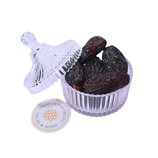 Premium Palestine Medjoul Dates Large packed in glass jar fresh soft dates rich in nutrients and natural sweetness