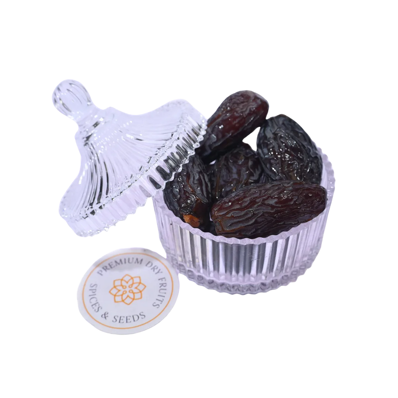 Premium Palestine Medjoul Dates Large packed in glass jar fresh soft dates rich in nutrients and natural sweetness