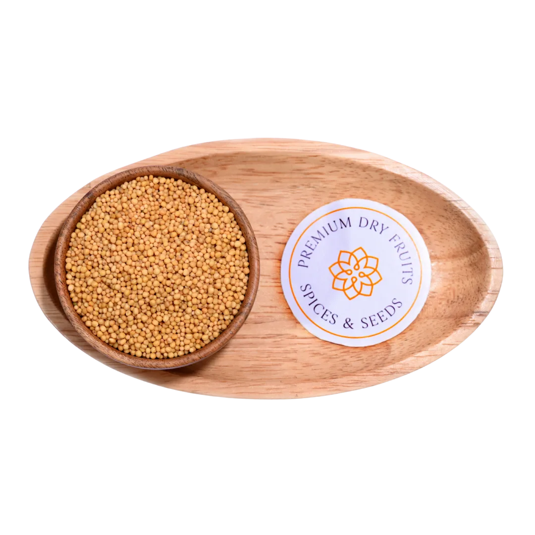 Yellow Mustard Seeds add a mild, tangy flavor to pickles, curries, and spice blends