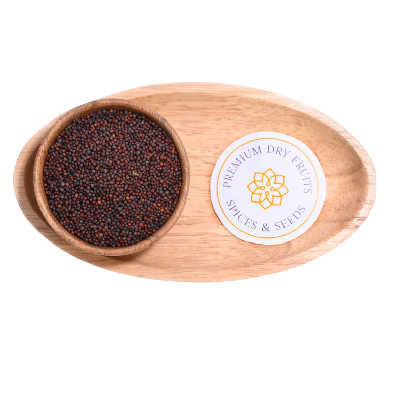 Mustard Seeds / Rai add a sharp, pungent flavor to traditional Indian cooking.