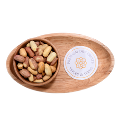 Crunchy and crispy roasted peanuts seasoned to perfection! Energize your day with Peanuts Roasted & Salted