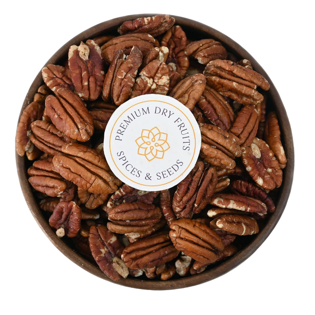 Premium Jumbo Pecan Nuts Healthy Exotic Nuts Display