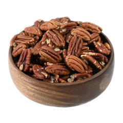 Jumbo Exotic Pecan nuts, known for their rich flavor and superior quality.