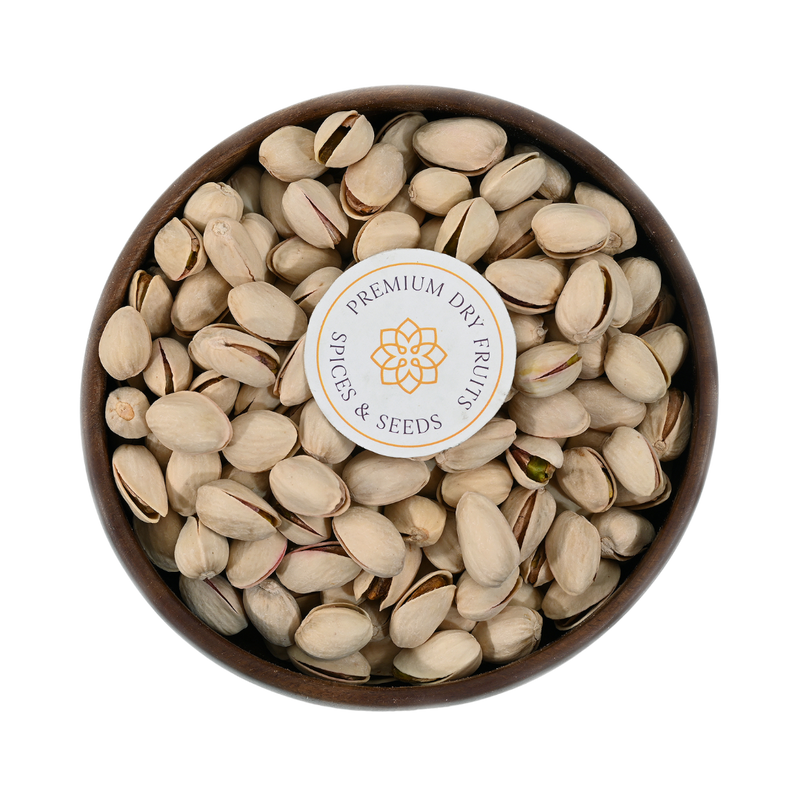 Healthy roasted pistachio nuts
