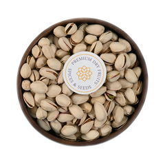 Healthy roasted pistachio nuts
