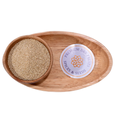 Poppy Seeds / Khus Khus offer a nutty flavor used in sweets, curries, and bakery items.