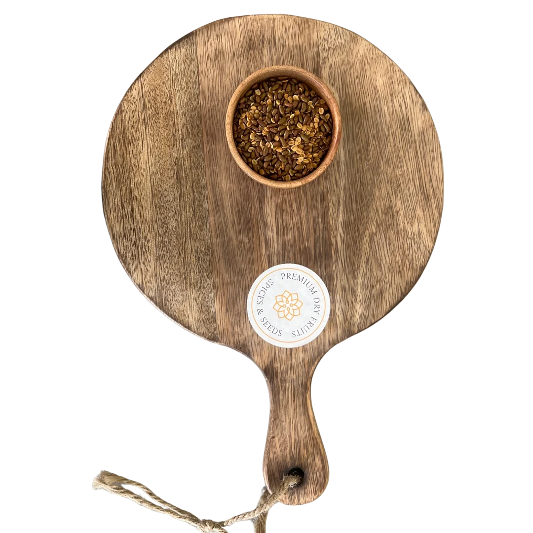 Roasted Coriander Seeds, also known as Dhana Dal, are a staple ingredient in many Indian and Middle Eastern dishes.