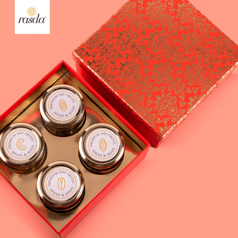 Rucya Premium Dry Fruits Gift Box – Perfect Gourmet Hamper for Corporate and Festive Gifts