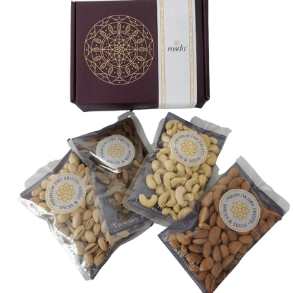 Luxury Ruha Dry Fruits Gift Box – Healthy Gourmet Gift Pack Perfect for Special Occasions