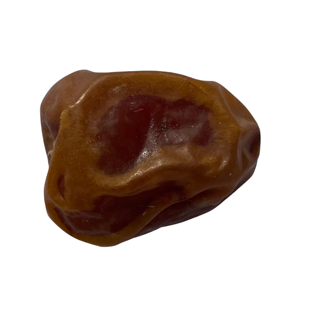 Sukkari Premium Dates in Wooden Bowl Soft Golden Dates Rich in Fiber and Minerals