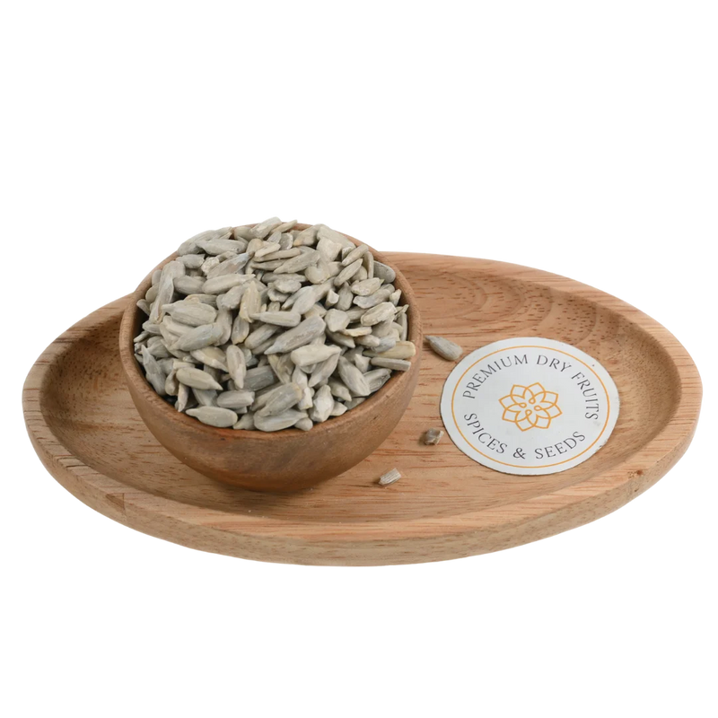 Raw Sunflower Seeds Premium Quality in Wooden Bowl