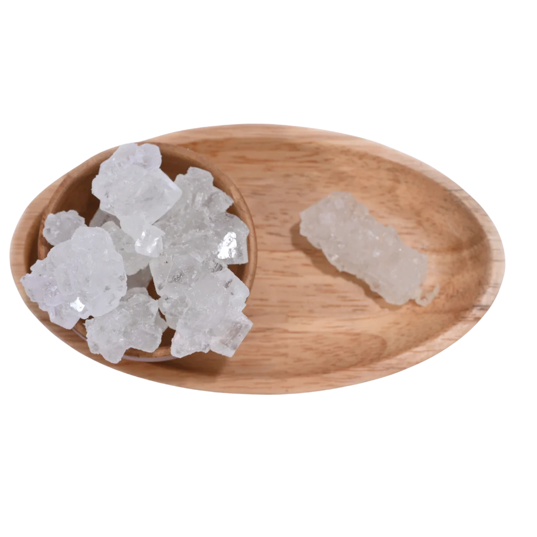 Thread Crystal or Dhaaga Mishriprovides a classic ingredient used in festive sweets and Ayurveda preparations.