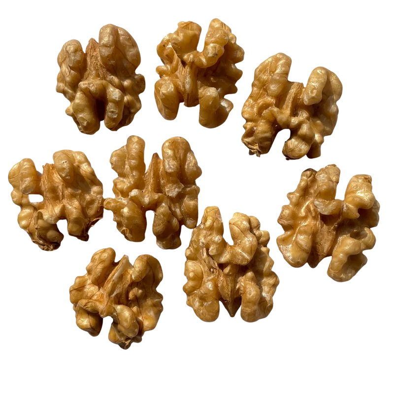 Walnuts California halves akhrot in wooden bowl premium quality dry fruits