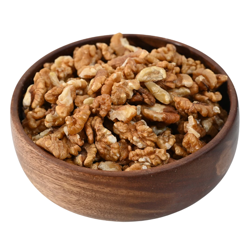 Close-up of Kashmiri walnut quarters, perfect for baking and snacking, Akhrot