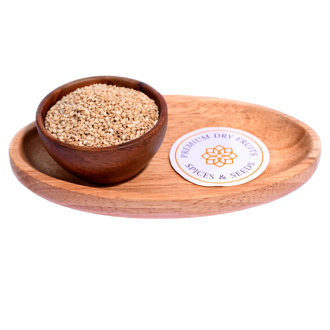 Premium White Sesame Seeds Safed Til Natural Crunchy Seeds Rich in Calcium and Protein