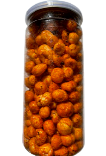 Fox Nuts Fiery Peri Peri Spiced and roasted foxnuts together make a fusion snack that is immensely healthy and uniquely tasty. 