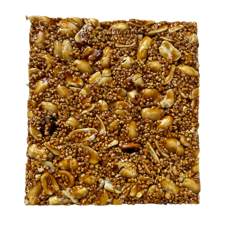 Rasda Produces all kinds of Chikkis including Rajgira peanut Chikki check out www.houseofrasda.com for various varieties of dry sweets.