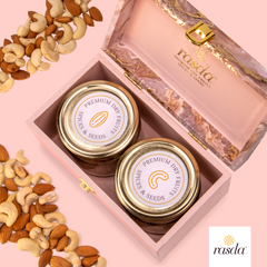 Rucira gift box Especially Handpicked Nutrient-packed, Zero Added Preservatives and Carefully Packed in Premium Boxes.